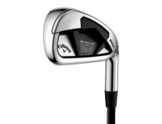 Callaway Rogue ST Max 2024 Iron Set - Steel Shafts - Left Hand/5-PW,AW/Stiff Flex