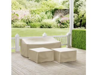 3Pc Sectional Cover Set