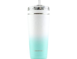 26oz Insulated Stainless Steel Shaker Bottle- Flex Lid with Straw
