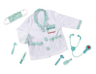 Doctor Role Play Costume Set Ages 3-8 Years