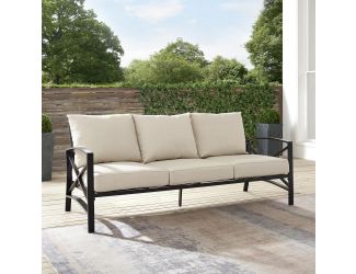 Kaplan Outdoor Metal Sofa