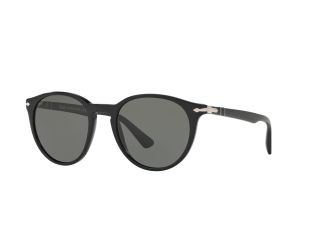 PO3152S Sunglasses - Black/Polarized Greeen