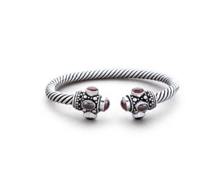 "Spiral" Cuff-Amethyst