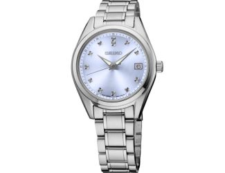 Diamonds SS Quartz Light Blue Dial