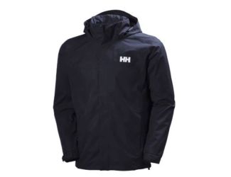 Mens Dubliner Rain Jacket-Black-LG