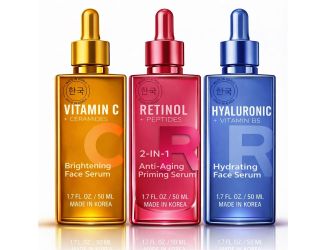 Korean Skincare Serum Set Size 3 Pieces