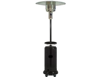 7-Ft. Tall 48,000 BTU Propane Umbrella Patio Heater with Wheels for Outdoor Events and Entertaining