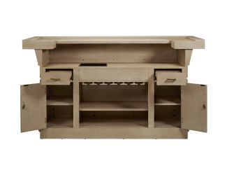 American Heritage - Port Royal Home Bar - White Oak