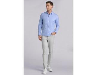 Virtuous in Icy Cotton - Blue - XL Regular Fit