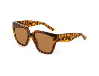 Womens Brooklyn Sunglasses Gloss Tort/Brown Polarized
