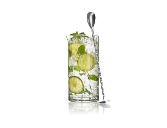 City Mixing Glass w/bar spoon