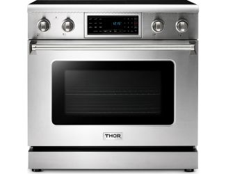 36" Professional Electric Range with Tilt Panel