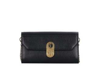 Christian Louboutin Elisa Black Paris Convertible Shoulder Belt Bag