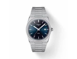 Men's Gentleman Gray Titanium Watch Blue Dial