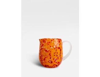 Byon by Widgeteer Confetti Pitcher, Red/Orange