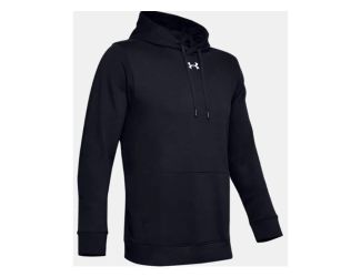 Mens Hustle Fleece Hoody-Black-2X