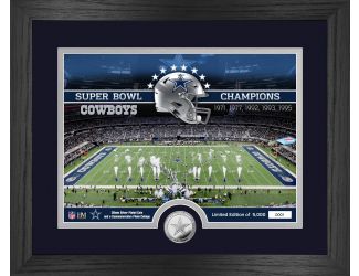 Dallas Cowboys Stadium Silver Coin Photo Mint