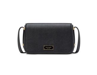 Liv Small Flap Crossbody - Black