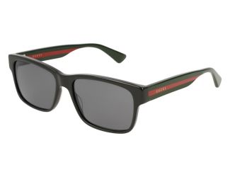 Men's Square-frame Sunglasses - Black/Grey