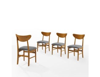 Landon 4-Piece Wood Dining Chair Set