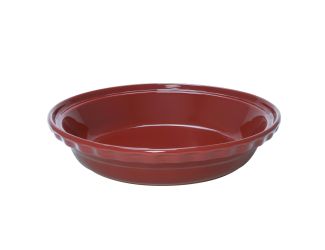 Chantal Deep Pie Dish 9", Apple Red