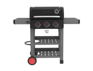 Cookout 3-Burner Propane Gas BBQ Grill with 535-Sq. In. Total Cooking Surface and Instastart Ignitio