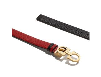 Reversible and adjustable Gancini belt