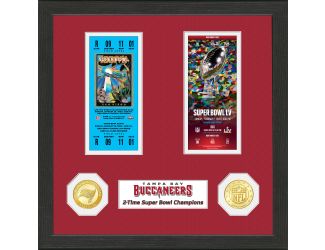 Tampa Bay Buccaneers 2-Time Super Bowl Champions Ticket Collection