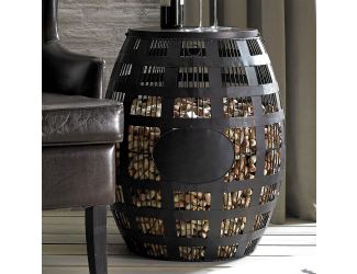 Barrel Cork Catcher Side Table