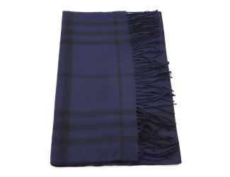 Giant Check Wool Scarf