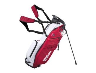 EXO Lite Stand Golf Bag Staff Red