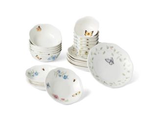 Butterfly Meadow 24pc Bowl Set