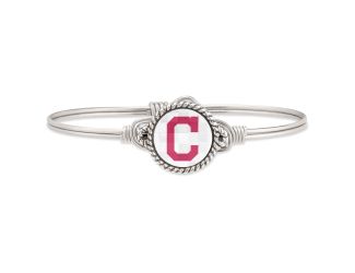 Cleveland Indians Bangle Bracelet Size Petite