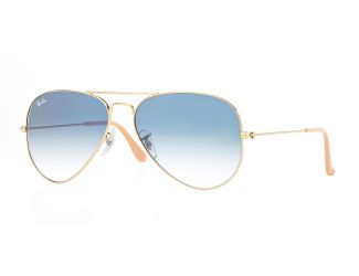 Aviator Sunglasses - Blue Gradient