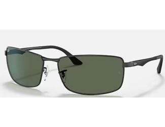 Ray-Ban Rectangular Men's Non-Polar Sunglasses Size 61