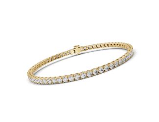 Lab Diamond Tennis Bracelet Size 7"