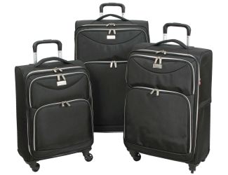 Ultra Light Midnight Luggage Set Size 3-pc