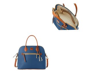 Pebble Grain Large Domed Satchel