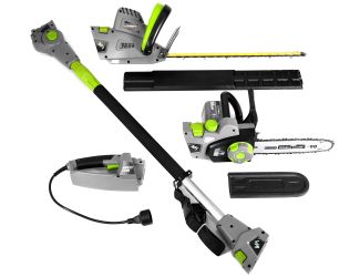 4-in-1 Multi-Tool - Pole & Handheld Hedge Trimmer/Pole & Handheld Chain Saw