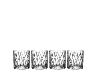 City Double Old Fashion set 4