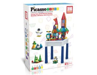316pcs Building Brick Activity Play Table Set