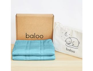 9lb Mini Weighted Throw- Aqua