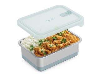 MicroSteel Heat & Eat Container Aqua