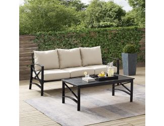 Kaplan 2Pc Outdoor Sofa Set