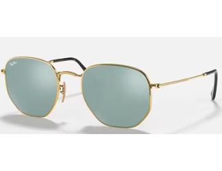 Ray-Ban Hexagonal Flat Uni Non-Polar Sunglasses Size 51
