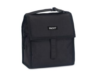 PackIt Freezable Lunch Bag, Black