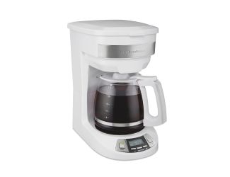 12 Cup Programmable Coffeemaker White