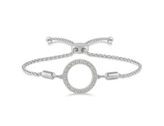 Circle of Life Diamond Bolo Bracelet