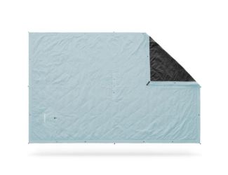 Field Microfleece Blanket - Mist Blue
