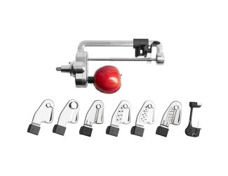 7 Blade Spiralizer Plus Attachment with Peel, Core and Slice Capabilities